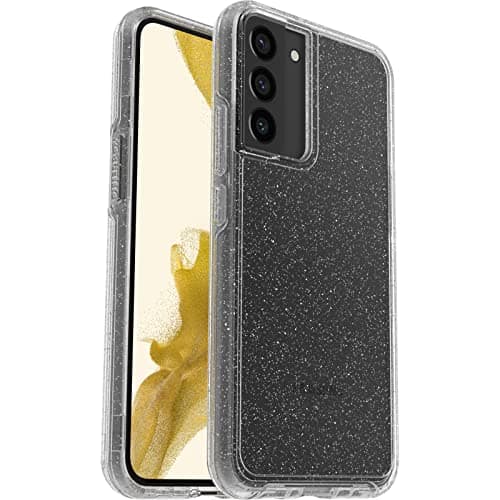 Image of OtterBox Symmetry Clear Case for Samsung Galaxy S22+, Shockproof, Drop proof, Protective Thin Case, 3x Tested to Military Standard, Antimicrobial Protection, Stardust