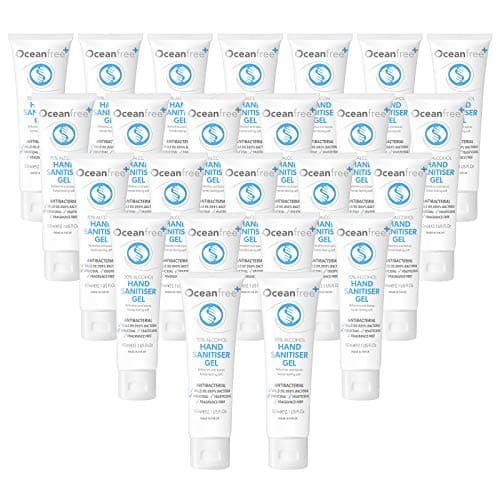 Image of 70% Alcohol Hand Sanitiser Gel - 60ml - Certified Surgical/Medical Grade (Pack of 24)