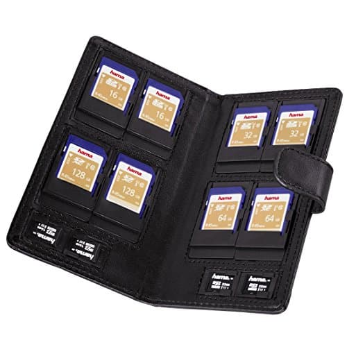 Image of Hama SD/MicroSD Medium Memory Case - Black