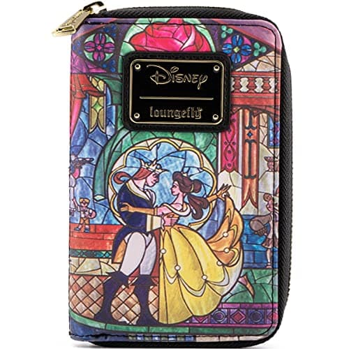 Image of Loungefly Disney Princess Castle Series Belle Faux Leather Wallet
