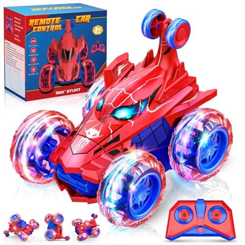 Image of Dreamlandia Remote Control Cars Toys for 3-10 Year Old Boys Girls, Monster Truck Kids Boys Toys age 3-12 year old Boy Girls Easter Gifts, Rc Car with LED Lights Outdoor Toy Garden Games