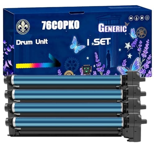 Image of 76C0PK0 Drum Unit Compatible for Lexmark CX924DTE CX920de CX923DTE CX924DXE Printers, Black High Yield 100000 Pages Printer Accessories (4-Pack BK/C/M/Y)