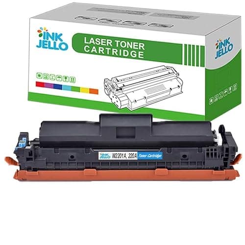 Image of Inkjello Toner Cartridge W2201A 220A For Printer, Compatible With HP Colour LaserJet Pro 4202dn 4202dw MFP 4302dw MFP 4302fdn MFP 4302fdw MFP 4303dw MFP 4303fdn MFP 4303fdw Cyan(1-Pack)
