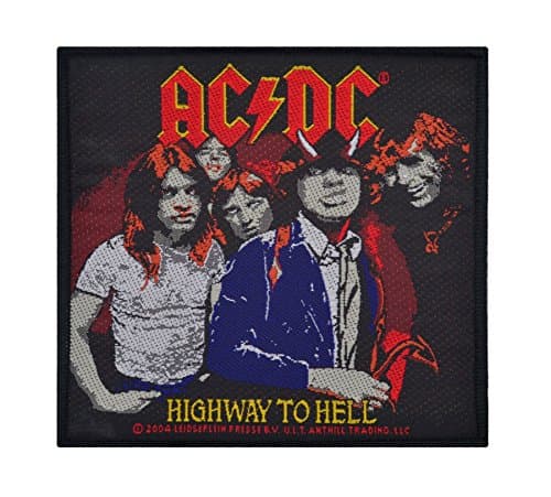 Image of Klicnow AC/DC Highway To Hell Patch 10 X 10cm (4" X 4")