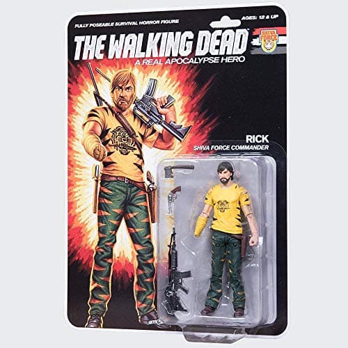 Image of McFarlane The Walking Dead Action Figure Shiva Force Commander Rick (Color) 13 cm Toys