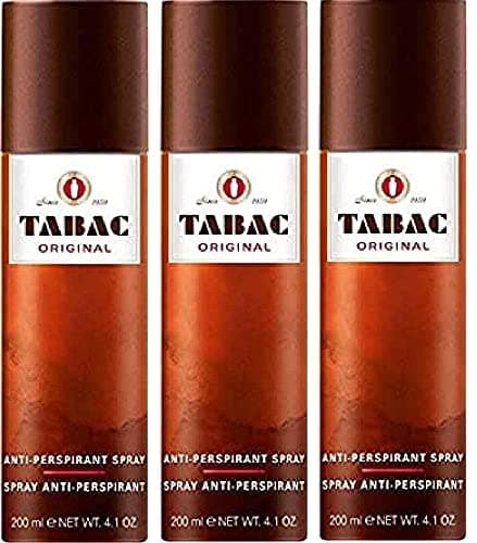 Image of Tabac Original Anti Perspirant Spray Mens Gents Deodorant 200 ml 3 Pack
