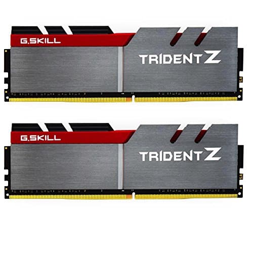 Image of G.Skill F4-3200C16D-16GTZB - 16GB (8GBx2) G.SKILL Trident Z DDR4 PC25600 3200MHz C16 Kit