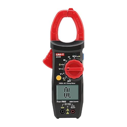 Image of UNI-T Clamp meter Current clamps UT2117R True RMS 1000A AC Clamp Meter 1000V AC/DC voltage measurement CAT II 1000V / CAT III 600V CE/UKCA