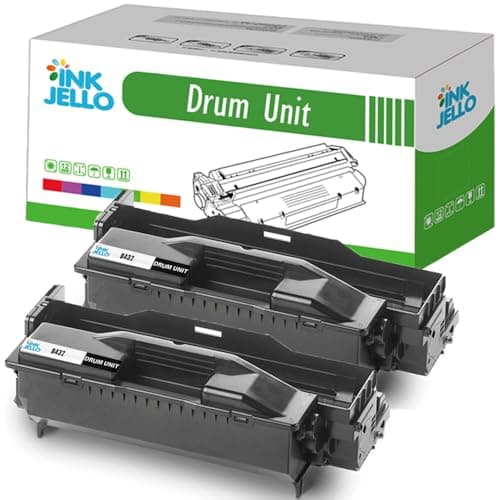 Image of Inkjello Drum Unit Replacement For OKI B432 Fits For OKI B411 B411D B411DN B412DN B431 B431D B431DN B432DN B512DN MB461 MB471 MB471W MB472DNW MB491 MB491DN MB492DN MB562DNW Black (2-Pack)