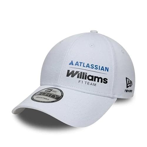 Image of New Era Williams Racing F1 Team, Official 2026 Collection, Essential Logo Baseball Cap, Hat, Adjustable, White