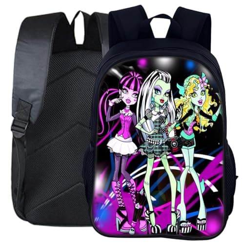 Image of SWZY Monster Kids Backpack, Monster Kids School Bag, Children's Backpack, Primary School Backpack, Multicolour, 30 * 12 * 40 cm