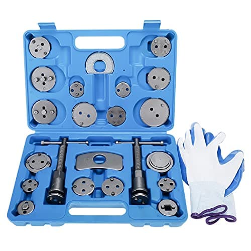Image of BOOMSTART 22PCS Disc Brake Caliper Piston Rewind Tool Set Brake Pad Replacement Wind Back Kit