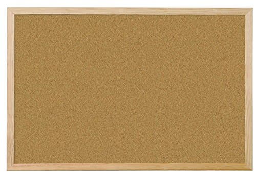 Image of Q-Connect Lightweight Cork Noticeboard 600 x 900 mm