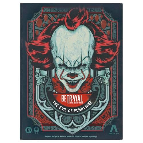 Image of Avalon Hill Betrayal at The Neibolt House: The Evil of Pennywise Expansion | Ages 17+ | 3-6 Players