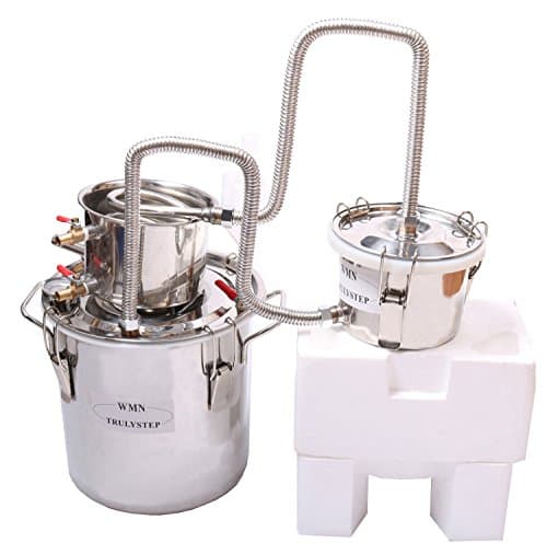 Image of Fayelong 3 Pots DIY 2 Gal 10 litres DIY Home Alcohol Moonshine Still Boiler Water Wine Distiller Brewing Kit