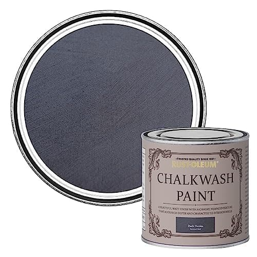 Image of Rust-Oleum Chalkwash Wall Paint Dark Denim 125ml