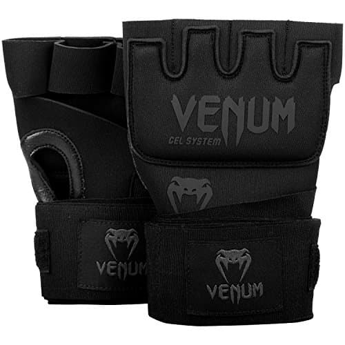 Image of Venum, Kontact Gel Quick Wraps, Men's, M, Black/Black