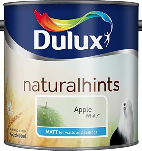 Image of Dulux Natural Hints Matt Apple White 2.5L by Dulux