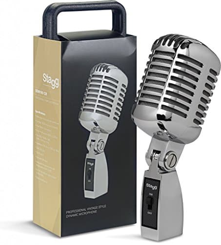 Image of Stagg SDM100 CR Dynamic Microphone