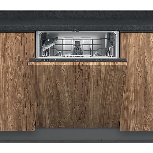 Image of Hotpoint H2I HD526 B UK Built-In 14 Place Settings Dishwasher - Black