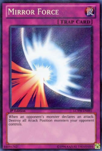 Image of Yu-Gi-Oh! - Mirror Force (LCYW-EN091) - Legendary Collection 3: Yugi's World - 1st Edition - Secret Rare