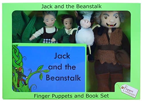 Image of The Puppet Company - Traditional Story Sets - Jack & the Beanstalk Finger Puppet Set