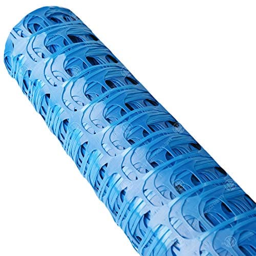 Image of GardenersDream Blue Plastic Fence Barrier Safety Mesh (5m)