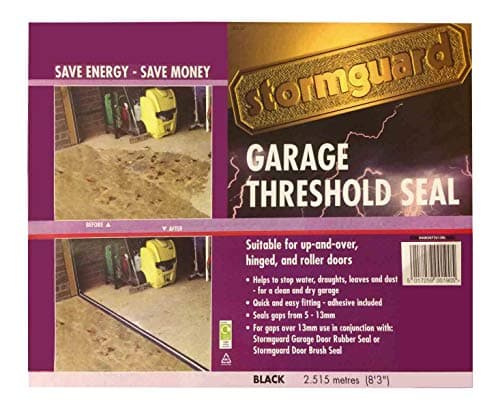 Image of 2 x Garage Floor Seal Threshold 2515MM Black