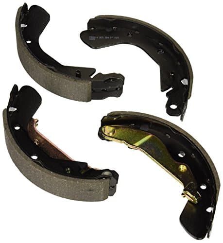 Image of BOSCH BS814 Blue Drum Brake Shoe Set - Compatible With Select Chevrolet Aveo, Aveo5, Spark; Pontiac G3, G3 Wave, Wave, Wave5; Suzuki Swift+; REAR