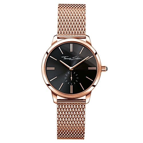 Image of Thomas Sabo Women Watch Glam Spirit Rose Gold Analogue Quartz Stainless Steel WA0249-265-203-33 MM