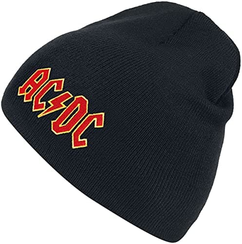Image of AC/DC Logo Unisex Beanie Black, 100% polyacrylic,