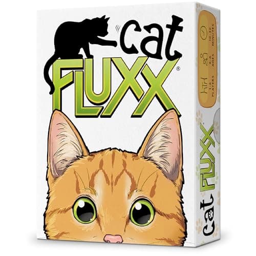 Image of Looney Labs | Cat Fluxx | Card Game | Ages 8+ | 1-6 Players | 10+ Minutes Playing Time