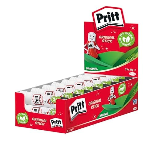 Image of Pritt Display Glue Stick, 11 g - Pack of 25