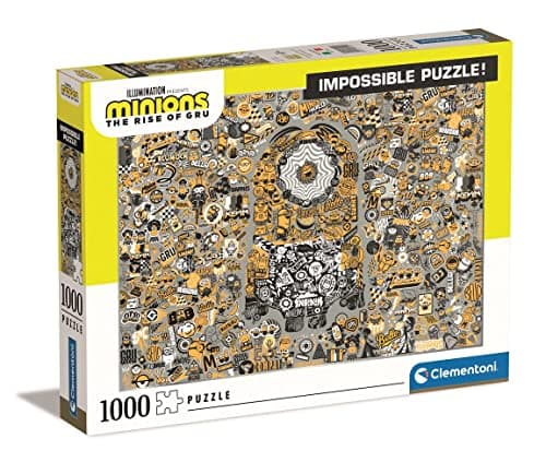 Image of Clementoni - 39554 - Impossible Puzzle - Minions 2-1000 pieces - Made in Italy - jigsaw puzzles for adult