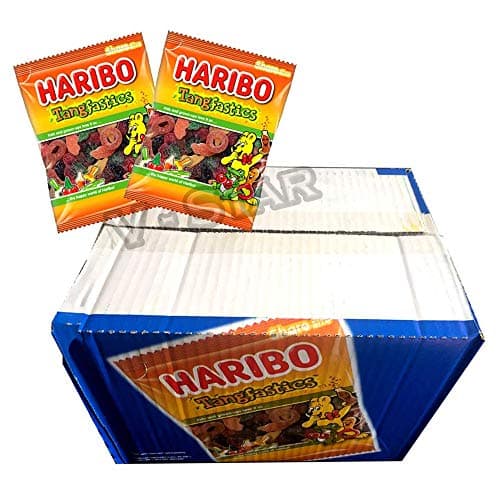 Image of 1 x Full Box of HARIBO Sweets (TANGFASTICS 160g (12 Packs))