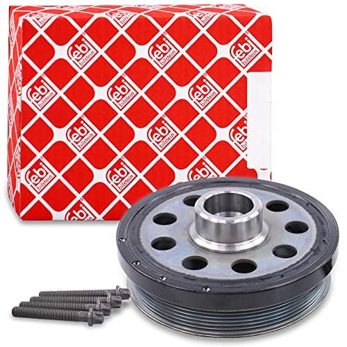 Image of febi bilstein 33077 Pulley decoupled, for crankshaft with screws, pack of one