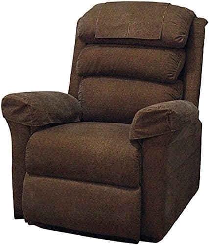 Image of Aidapt Ecclesfield Riser and Recliner Electric Arm Chair With OKIN Motor for Safety, Easy to Work Remote Control and Hard Wearing Fabric Material for Use in Lounge, Sitting Room and Bedrooms.