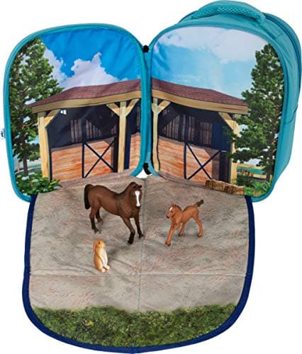 Image of Animal Planet Mojo Farmland 3D Backpack Playset Unisex Three Years And Abov