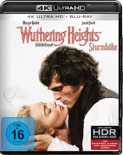 Image of "Wuthering Heights" - Sturmhöhe (4K Ultra HD) (+ Blu-ray) [Region B] [2026]