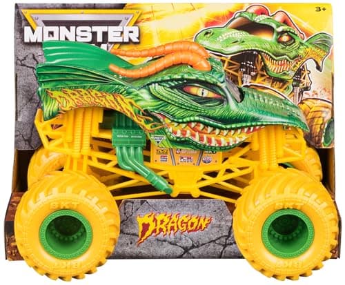 Image of Monster Jam, Dragon 1-24 Scale Monster Truck, Collector Die-Cast Vehicle