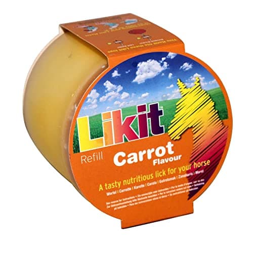 Image of Likit Horse Treat Refill Carrot 650g | Tasty Horse Treat, Reduce Your Horse's Boredom & Stress | Carrot