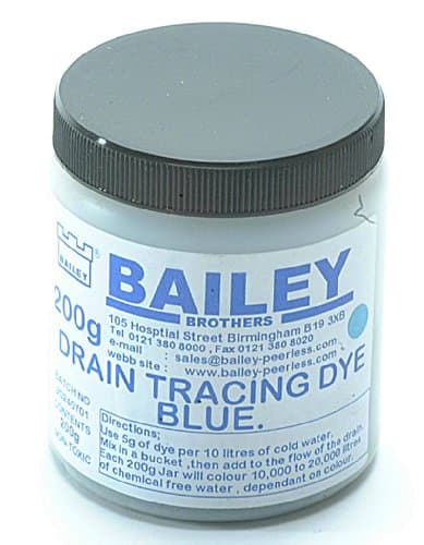 Image of Bailey 1992 Drain Tracing Dye - Blue