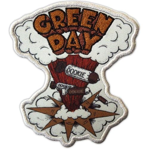 Image of Green Day Dookie Bombs Standard Printed Patch One Size