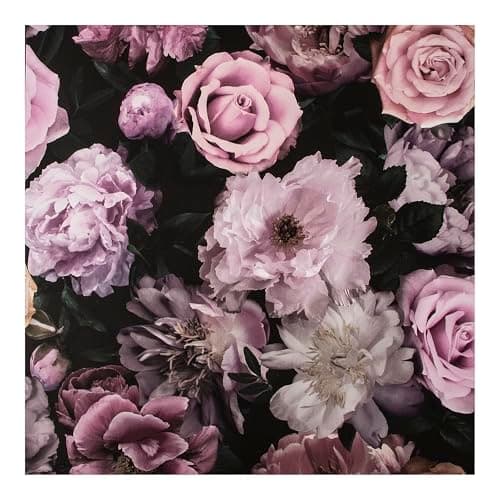 Image of Fresco Pink Pandor Drama Floral Wallpaper | Timeless Pink Floral Wallcovering | Eco-Friendly Wallpaper