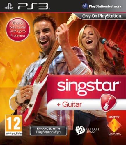 Image of SingStar Guitar - PlayStation Eye Enhanced (PS3)