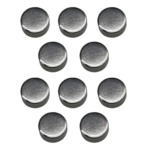 Image of STRONG MAGNETS 10mmx5mm N52 grade neodymium block ROUND rare earth magnet disc (10 magnets)