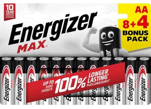 Image of Energizer Max Mignon (AA)-Batterie Alkali-Mangan 1.5V 12St.