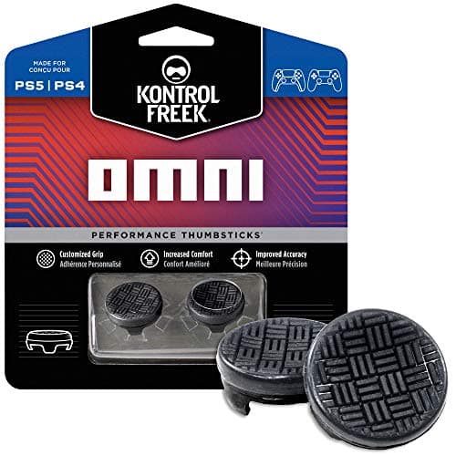 Image of KontrolFreek Omni for PlayStation 4 (PS4) and PlayStation 5 (PS5) | 2 Performance Thumbsticks | 2 Low-Rise Concave | Black