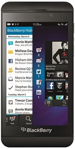 Image of BlackBerry Z10 UK Sim Free Smartphone - Black