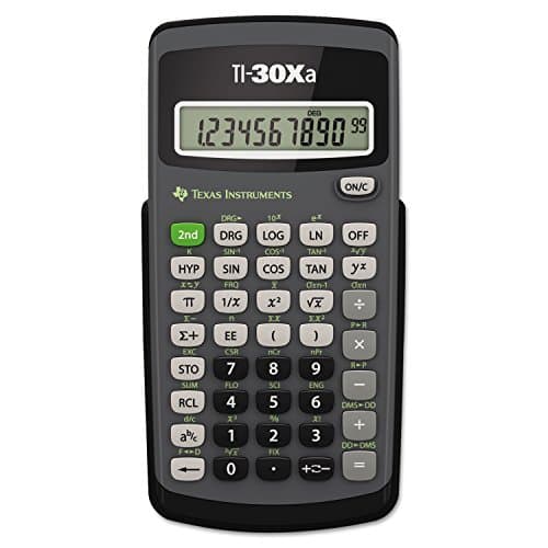 Image of TEXTI30XA - Texas Instruments TI-30Xa Scientific Calculator